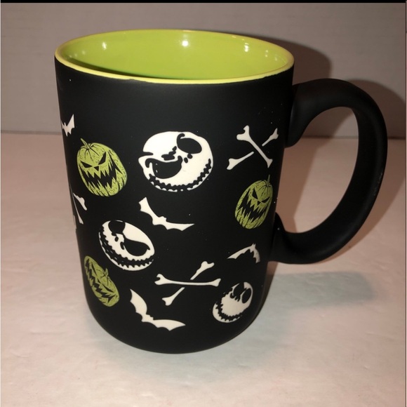 New Halloween Jack Skellington Soft Touch Pumpkin King Cup Mug - Picture 3 of 3